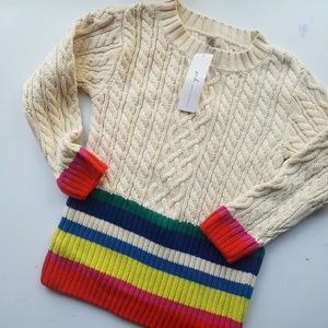 Peek Chunky Rainbow Sweater